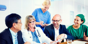 doctors and nurses meeting dementia care 1